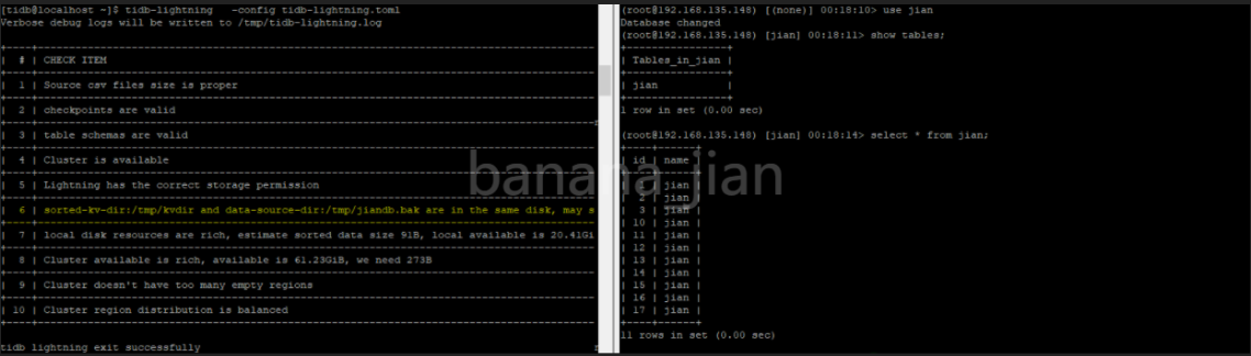 TiDB  Lightning使用实践_键值对_04