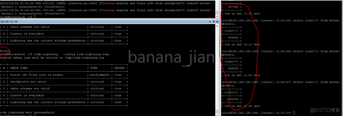 TiDB  Lightning使用实践_数据_09