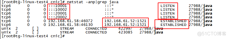linux查看所有/某个程序端口占用情况_java_02