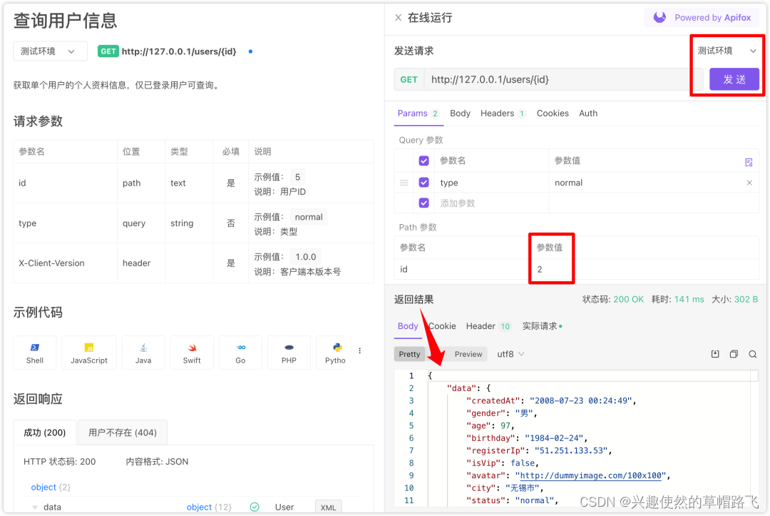 全栈开发提效神器——ApiFox（Postman + Swagger + Mock + JMeter）_测试工具_18