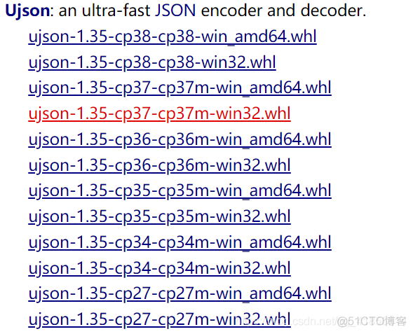 【ujson】pip安装ujson报错： error：Microsoft Visual C++ 14.0 is required_json_02