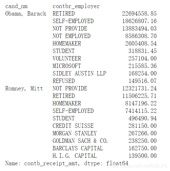 【数据分析】使用pandas和numpy分析美国大选献金项目_ide_12