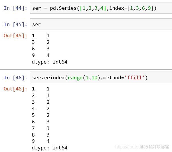 Series和DataFrame、相关性及NaN处理_数组_49