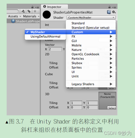 Unity Shader入门精要第3 章 Unity Shader 基础--1_Unity Shader 基础