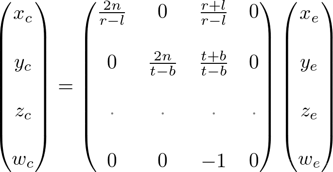 openGL投影矩阵（OpenGL Projection Matrix）_gl_projection_18