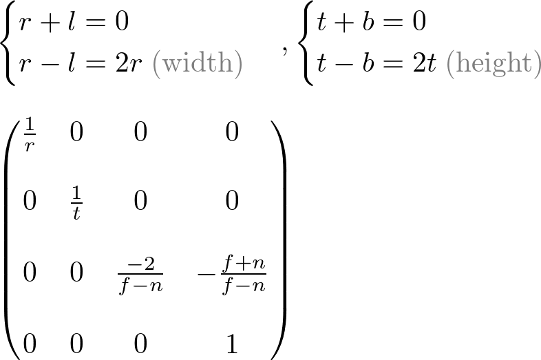 openGL投影矩阵（OpenGL Projection Matrix）_opengl投影矩阵推导_41