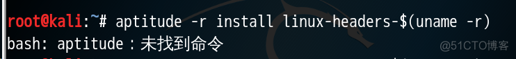 kalilinux Linux debian版本 aptitude命令未找  解决 bash: aptitude:未找到命令_自动安装_02