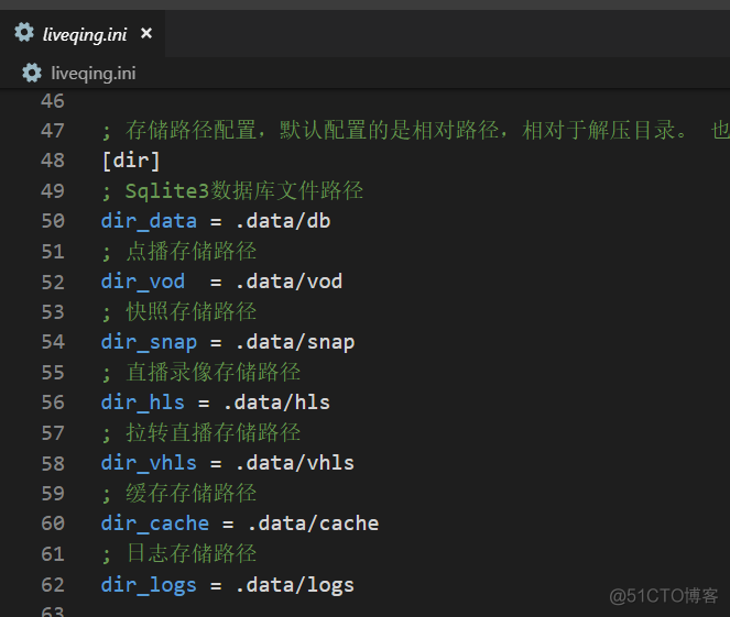 LiveQing配置存储路径及正式部署建议_数据_02