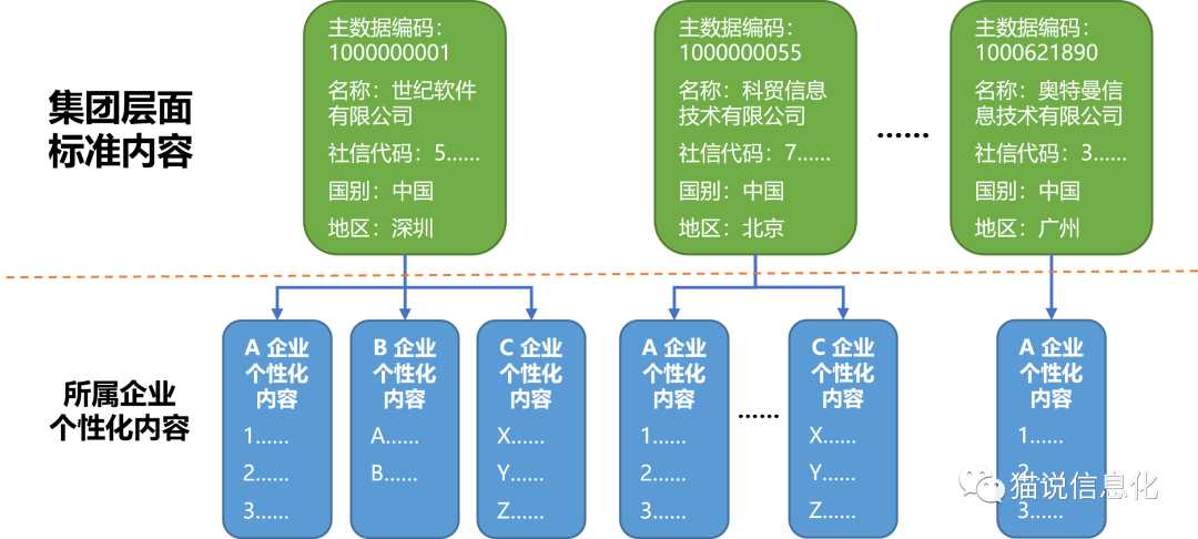 高阶主数据方案探讨：如何破解多业态集团型企业主数据建设？_差异化_05