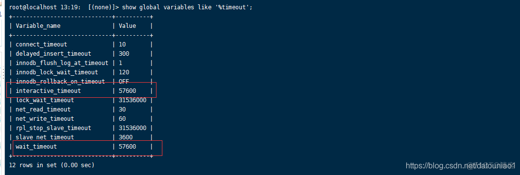 mysql 如何修改wait_timeout，interactive_timeout ，和 session ，global 有什么关系_wait_timeout_14