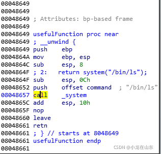 ROP缓冲区溢出利用_字符串_05