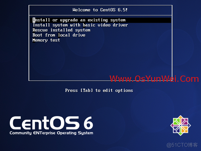 Centos6.5安装_服务器