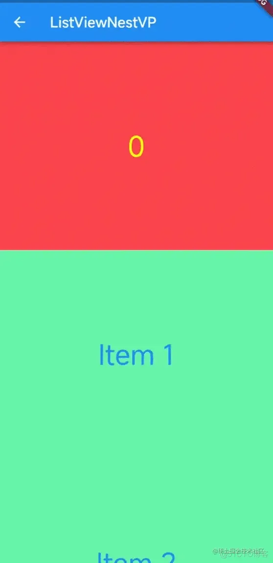 Flutter 小技巧之 ListView 和 PageView 的各种花式嵌套_Android_06
