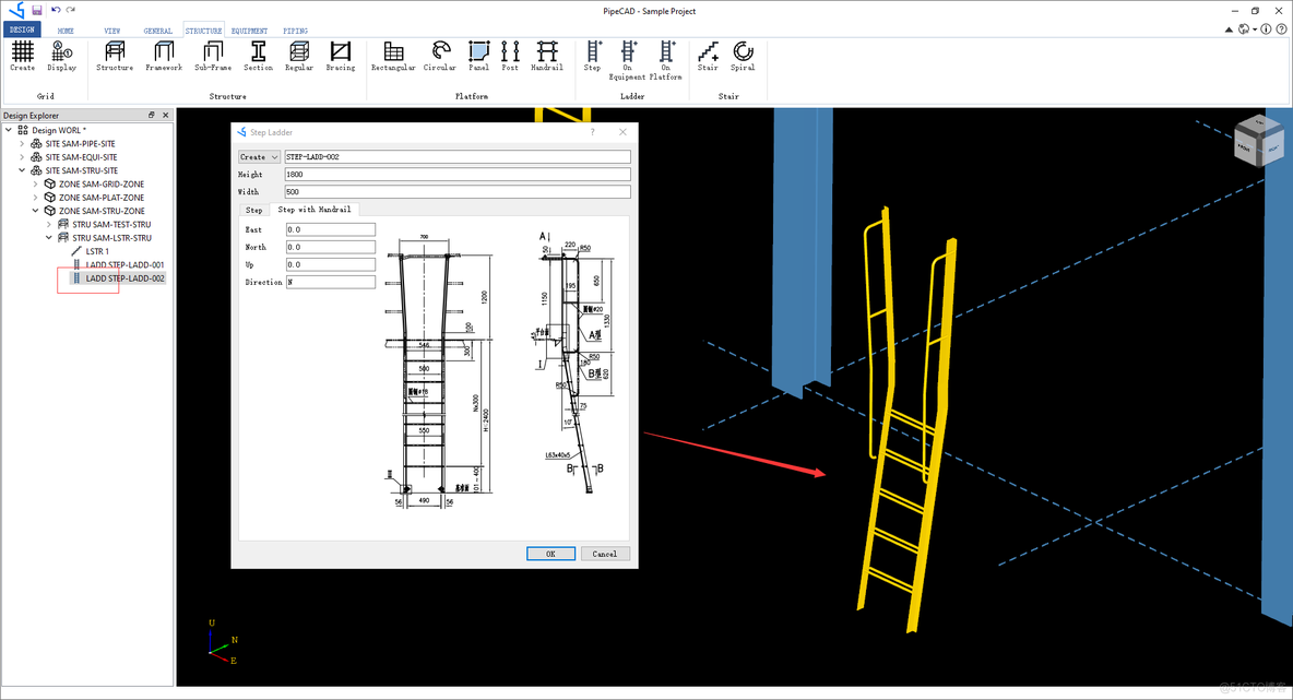 PipeCAD-立梯建模_个人版_04