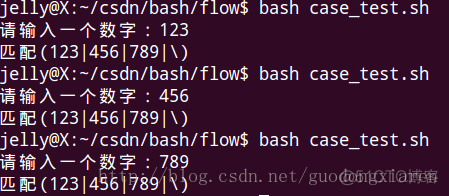 Bash：选择结构之case_c语言_04