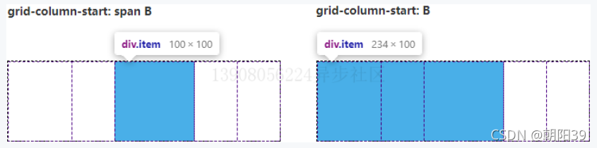 css【详解】grid布局—— 网格布局（栅格布局）_html_23