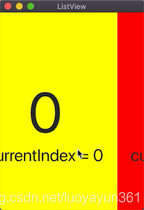 QML ListView几个常用且非常重要的属性_currentIndex_02