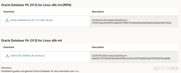 官方下载Oracle各版本安装软件及补丁包_Database_03