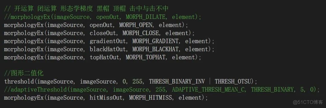 计算机视觉课程第三讲-形态学处理：膨胀、腐蚀、开运算、闭运算、形态学梯度、顶帽、黑帽、击中击不中变换_最小值_12