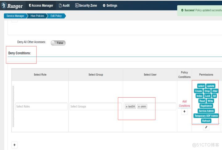 HDFS、Yarn、Hive…MRS中使用Ranger实现权限管理全栈式实践_hdfs_50