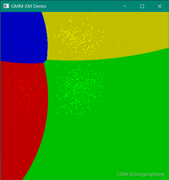 OpenCV + CPP 系列（卌九） 聚类与图像分割（GMM- 混合高斯模型）_数据_09