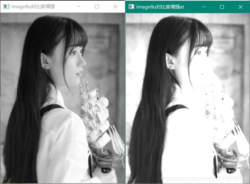 OpenCV + CPP 系列（八）图像的加权混合 、对比度与亮度_数组_07