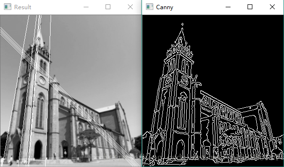 OpenCV-Python 霍夫变换 检测直线，圆形_直线检测_08