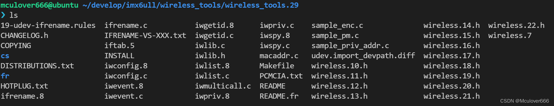 i.MX6ULL应用移植 | 移植wireless tools到Linux开发板（29 version）_无线网络