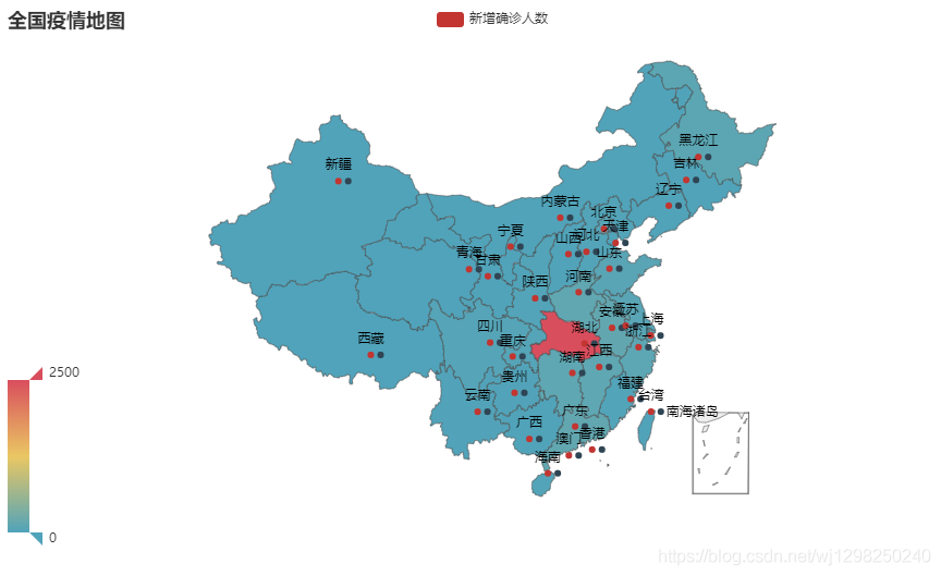 python_绘制地图_html