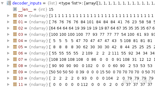 seq2seq 做翻译，训练时 最终feed的数据的样子（接上文）_java_02