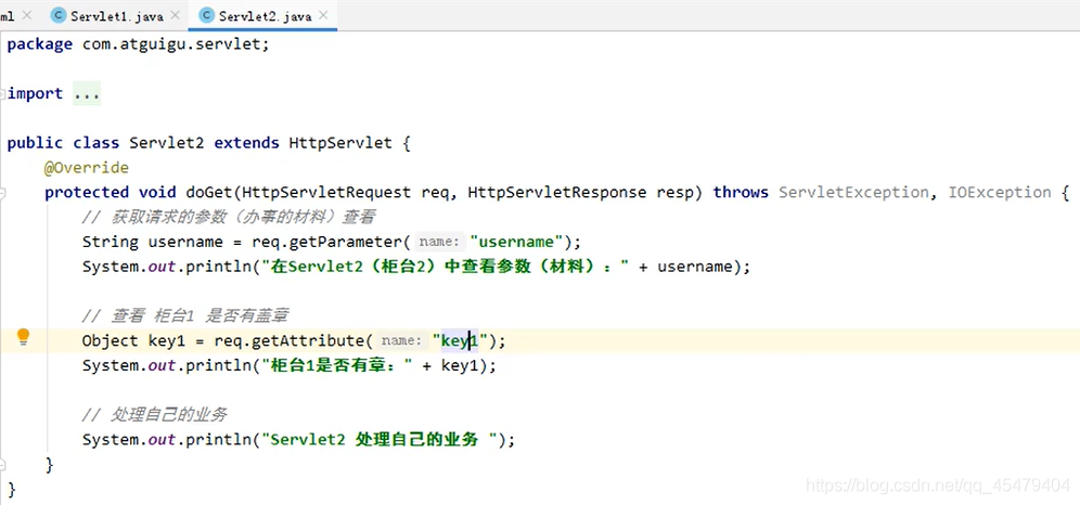 HttpServletRequest类的介绍以及Servlet-Request常用API、获取请求参数、请求转发_html_16