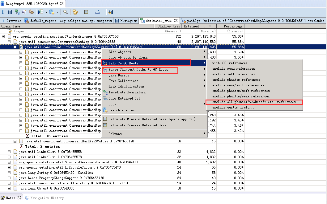 使用Eclipse Memory Analyzer进行内存泄漏分析_内存泄漏_05