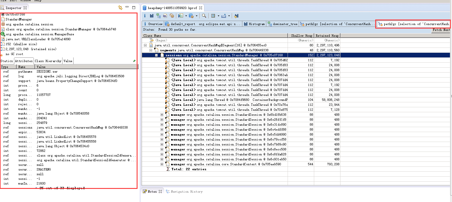 使用Eclipse Memory Analyzer进行内存泄漏分析_依赖关系_06