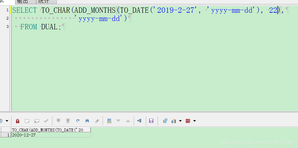 java Calendar类的add方法与oracle的add_months方法的使用_oracle时间计算_06