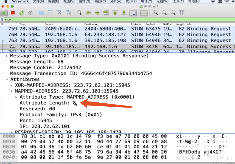 WebRTC网络基础 九、第八节 网络分析方法 tcpdump 与 wireshark实战_数据_20