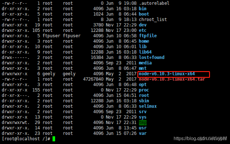 Node.js在Linux下安装和环境搭建_node_04