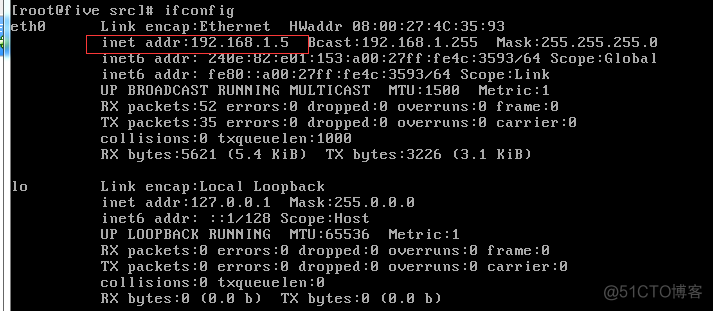 linux命令之ifconfig_ip地址