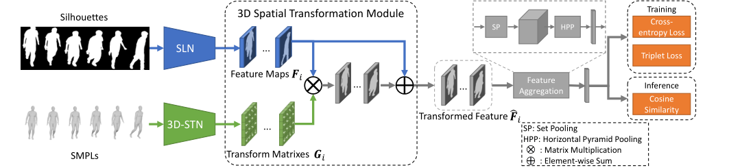 (CVPR-2022)具有密集 3D 表示和基准的野外步态识别_步态识别_03