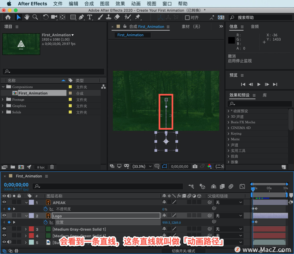 After Effects 教程，如何在 After Effects 中创建动画？_After Effects_06