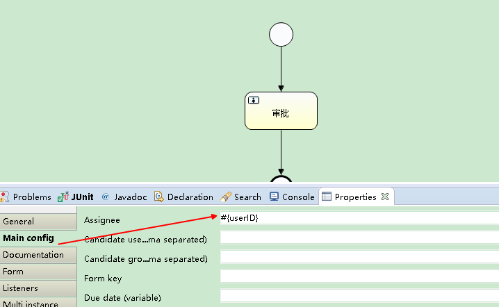 Activiti 学习笔记12：分配个人任务_启动流程_03