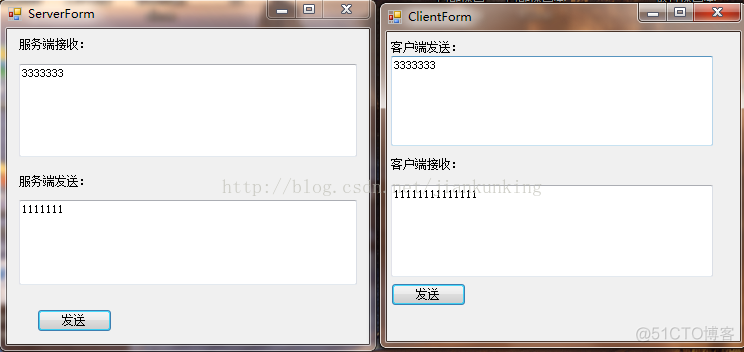 C#  Socket  线程_C#