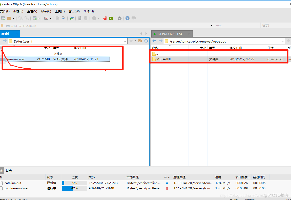 idea打war包并放到Linux里运行_war_09