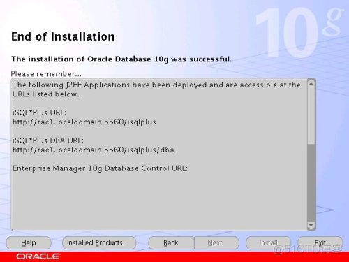 Oracle 10g RAC On Linux Using NFS_interface_35