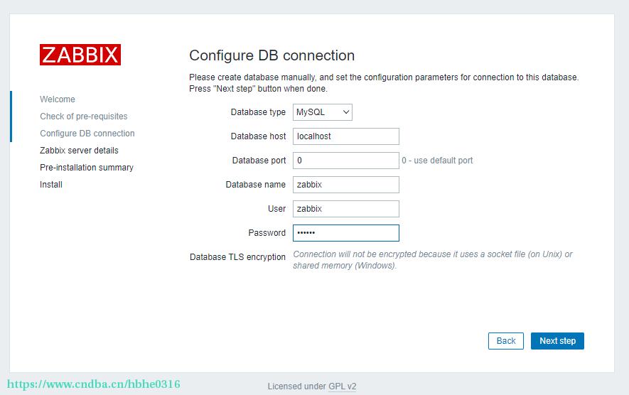 Centos 7.9下源码编译安装zabbix 5.0_nginx_04