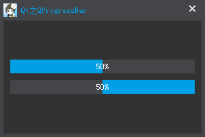 Qt 之 QProgressBar_Qt进度条