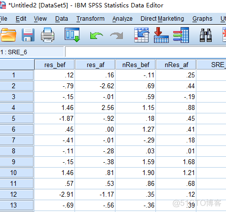 学习笔记144—SPSS 重复测量方差分析【方法二】_正态分布