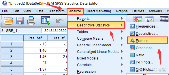 学习笔记144—SPSS 重复测量方差分析【方法二】_方差分析_30