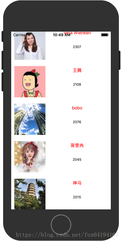 React native fetch json 显示在ListView_ide