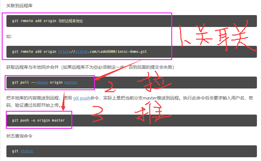 git之关联远程仓库_远程仓库_02
