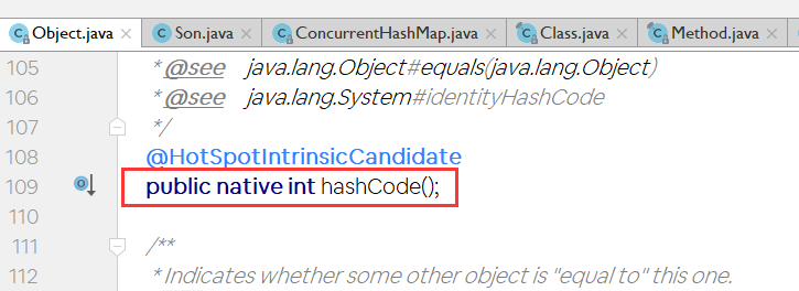 Oblect类之hashCode和equals_成员变量